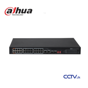 Dahua PFS3226-24ET-240 24 Port Intelligent PoE Switch - Image 1