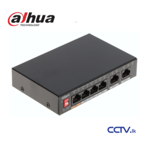 Dahua PFS3005-4ET-60 5-Port Unmanaged Desktop Switch with 4-Port PoE - Image 1