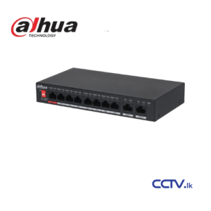 Dahua PFS3010-8ET-96 10-Port Unmanaged Desktop Switch with 8-Port PoE - Image 1